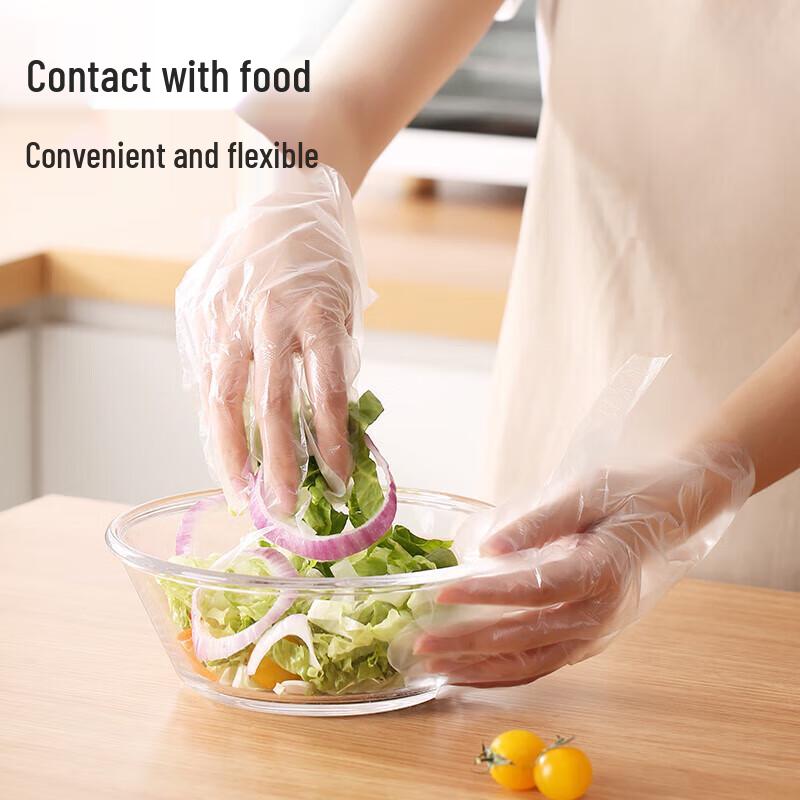 Meiliya Thickened Disposable PE Gloves