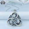 Xieweier Retro Celtic Knot Copper Unisex Yoga Necklace