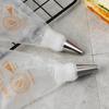 Leaves Flower Nozzles Set Stainless Steel Icing Piping Nozzle Pastry Tips For Cream Cake Fondant Baking Decorating Tools
