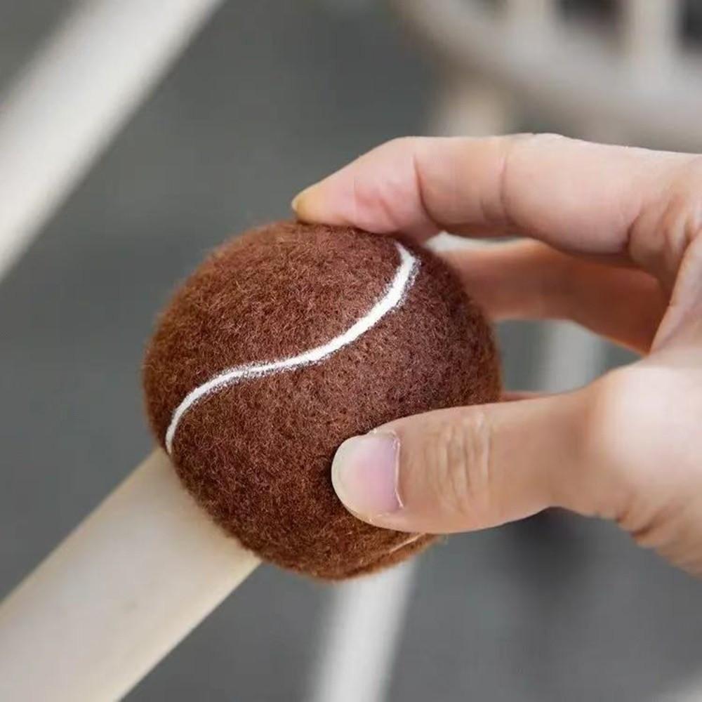 

Silent Tennis Silent Foot Cover Felt Table Legs Sleeves New Chair Leg Cover Office коричневий