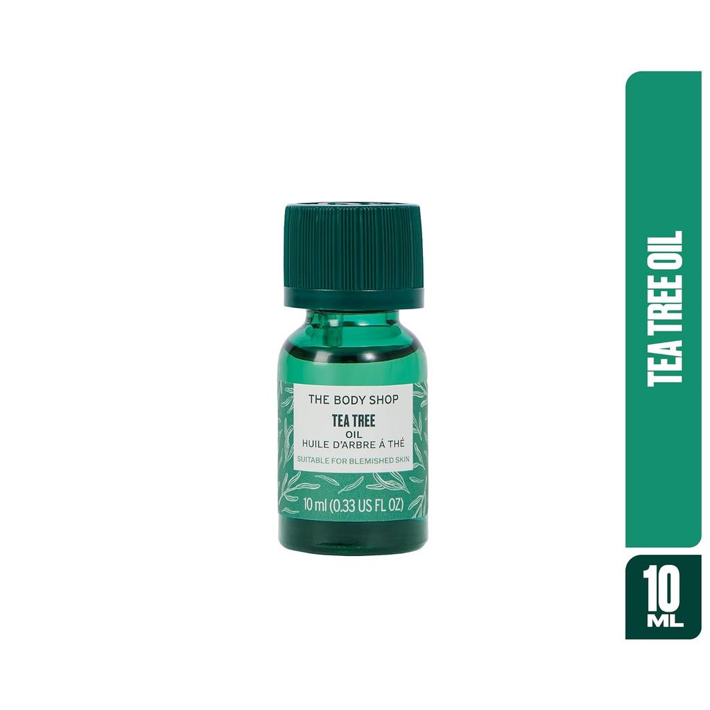 The Body Shop Vegan Tea Tree Oil 10 ML For Oily Blemished Skin Purifying Skincare