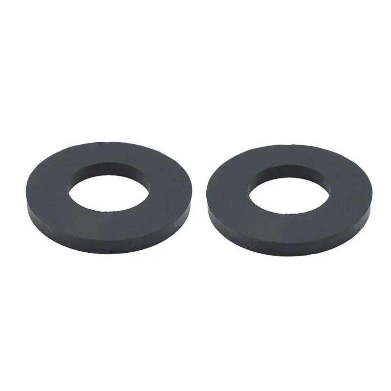 2X Silencer Pad Rubber Bushing Dampers Universal Front Strut Tower Mount Suspension Shock-Absorbing Bearing Washer Over Bump