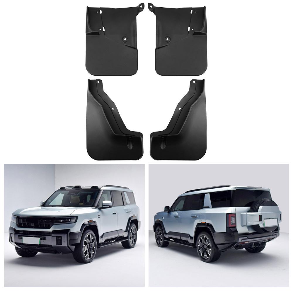 

Применимо к оригинальному модифицированному мягкому резиновому грязевому крылу для передних и задних колесных крыльев автомобиля BYD Equation Leopard 8 2025 года выпуска. 36*12*25（cm）