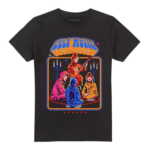 Steven Rhodes Unisex Adult Cult Music Sing-Along T-Shirt