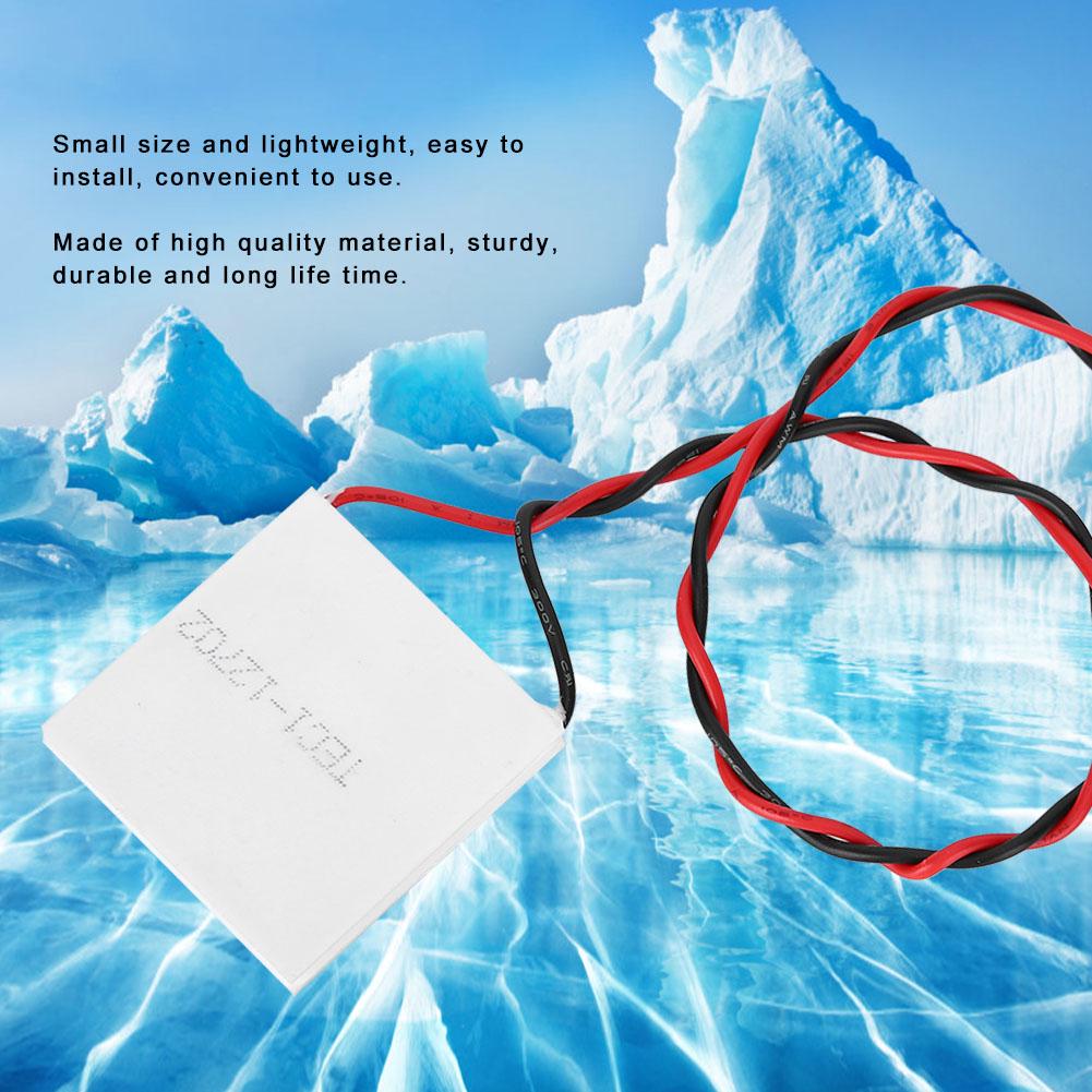 TEC1 12702 40x40mm Thermoelectric Cooler Cooling Peltier Plate Module Cooling Accessories