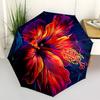 1pc Floral Bloom Automatic Open/Close Umbrella Compact Folding Umbrella, All-Season Portable Umbrella for Women/Men F1124064