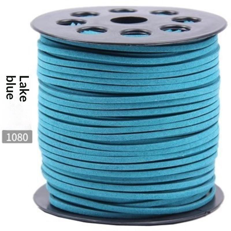 82Meters Suede Rope Leather Cords Woven Cord Wire Necklace Bracelet Diy Handmade Jewelry Decoration Accessories