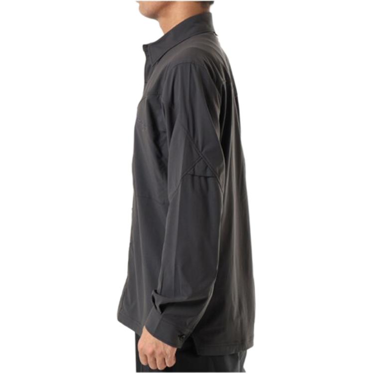 Klattermusen Garm Single Button Logo Long Sleeve Shirt Men shirts 10171-961