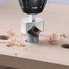 Dog Hole Drill Bit Kit Dog Hole Chamfer Tool Set 19mm Drill Bit Vertical Drilling Locator Bench Dog Hole Chamfer Reamer Tool