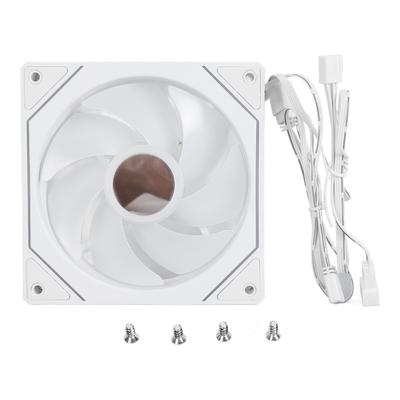 120 mm ARGB PWM-Gehäuselüfter, 800 bis 2000 U/min, 4-poliger PWM-Lüfter, leiser Computerlüfter, RGB-Motherboard-Synchronisationscomputer
