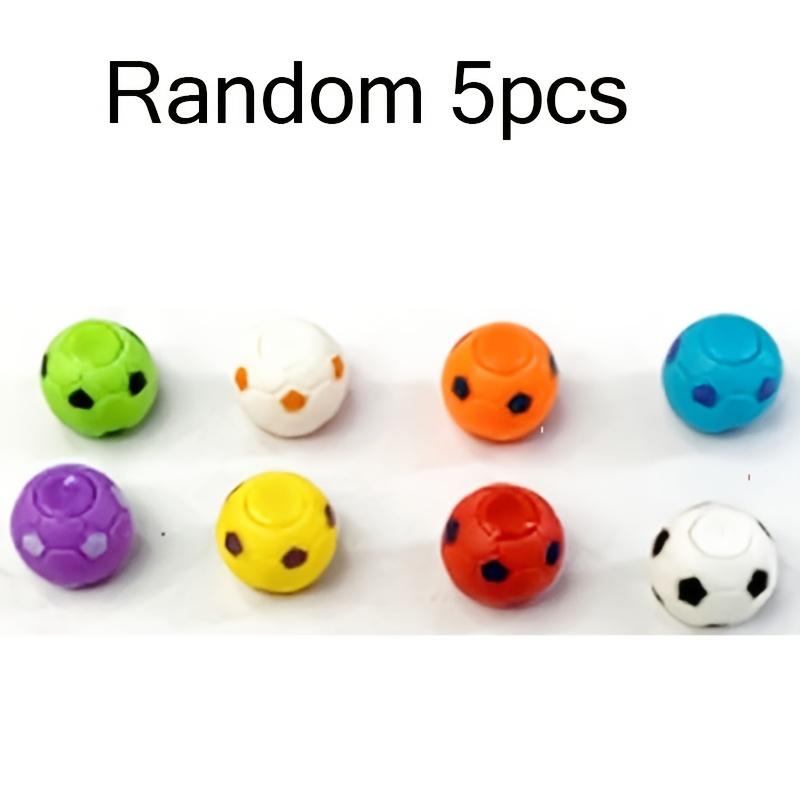 Mini Soccer Fidget Spinner Ball 1pc, Finger Stress Relief Toy, Party Prize Gift Bag Filler, Classroom Reward for Kids