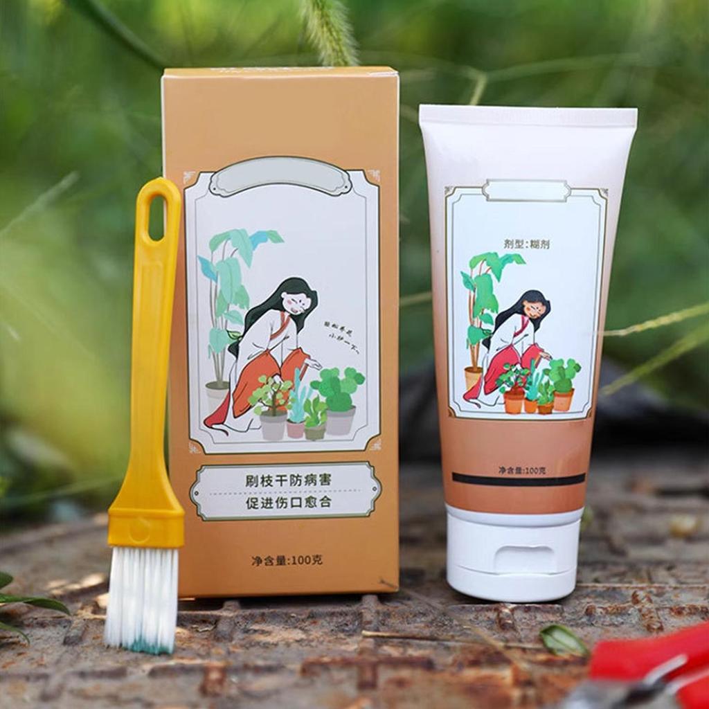 Tree Wound Sealer Tree Wound Sealer Healing Paste Quick Recovery Dressing Paste Grafting Aid For Roses Various Flowers Bonsai