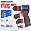NANWEI 4-in-1 Electric Drill with Multiple Heads,brushless Motor 16 V, 45 Nm