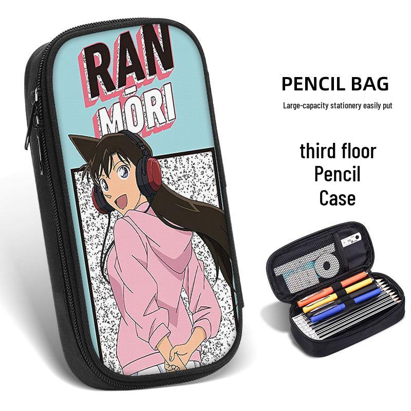 Detektiv Conan Kaito Kid Federmäppchen, Schulbedarf für Kinder, Jungen & Mädchen