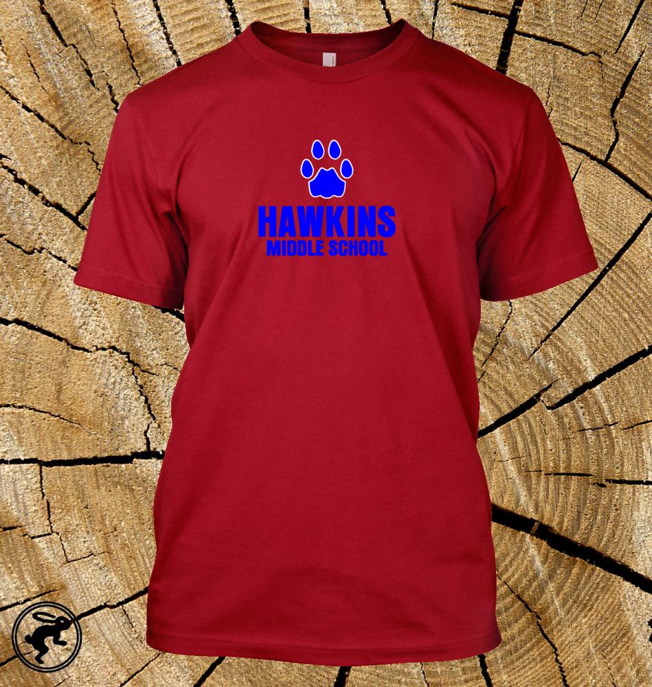Stranger Things Hawkins Middle School T Shirt Tv Show Tee S