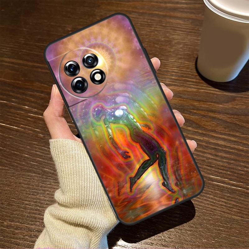 Spiritual Trippy Psychedelic Case For OnePlus 13T 10T 8T 10R 13R 15 R 13 12 11 9 10 Pro Nord CE 5 2 3 4 Lite N20 N30 Cover