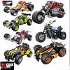 Diku Transforming Off-Road Motorcycle Racing Toy for Boys - Educational Building Blocks