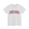 Indiana IN Retro Tee Indiana IN Vintage Athletic Sports Design Red Style T-Shirt