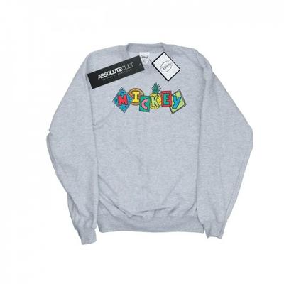 Mens Mickey Mouse Fruit Blocks Sweatshirt