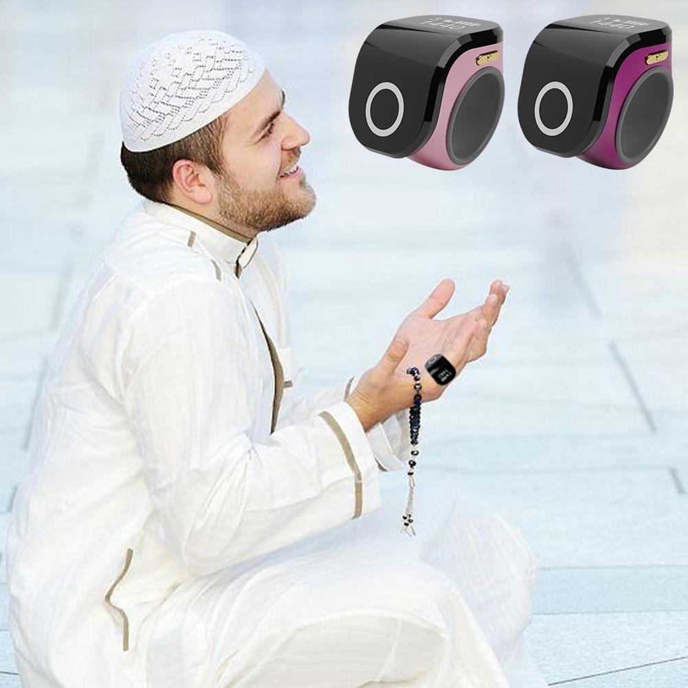 Digital Counter Portable Points Rechargeable Ring Ring Idea Tally Counter Smart Touch Screen Finger Counter for Muslims Prayer