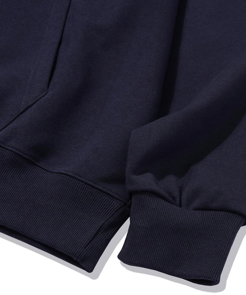 Mile Est Mix Sweat Hoodie [Navy]