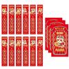 12/24PCS Red Lucky Red Envelopes Traditional Red Pockets Drawing Lots Money Envelopes  New Year 2026