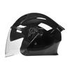 DOT 3C Certified Motorcycle 3/4 Helmet Men Women All Season Commute