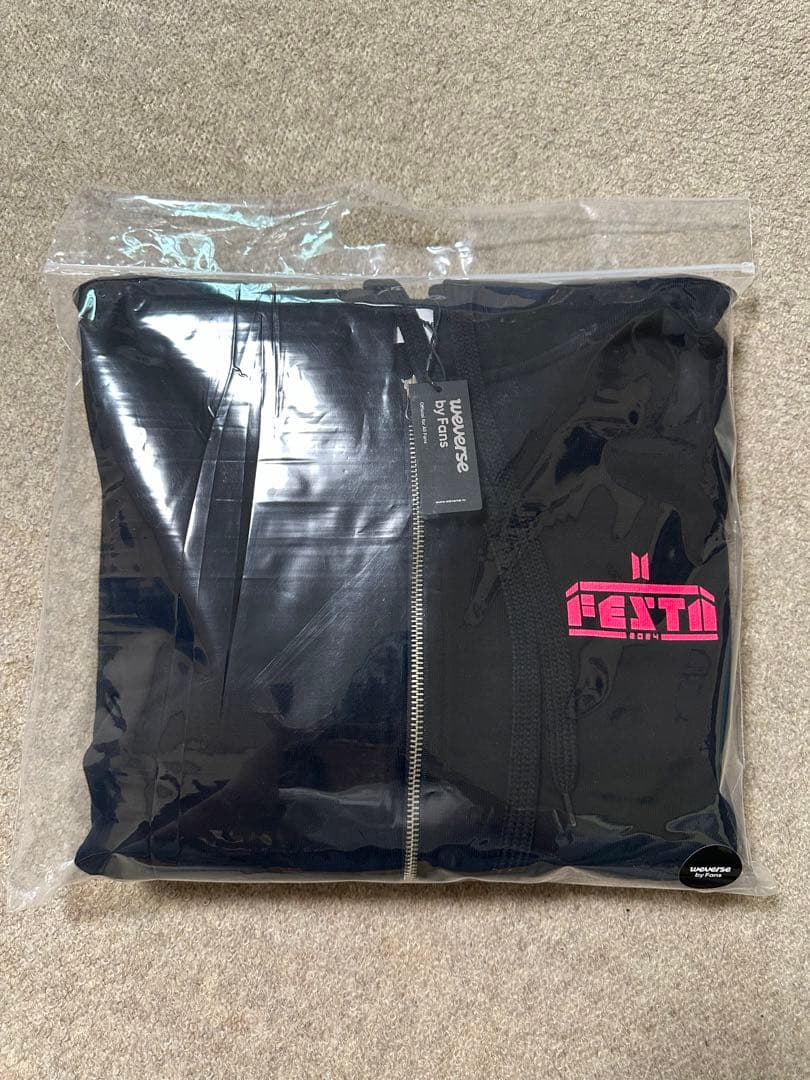 

[Б/У] BTS 2024 FESTA weverse от фанатов Толстовка на молнии