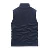 2025 Windproof Fleece Vest - Velvet-Lined, Thick, Warm, Stand-Up Collar, Sleeveless for Autumn & Winter