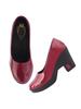 Shoetopia Solid Cherry Pumps For Women & Girls-Eu36