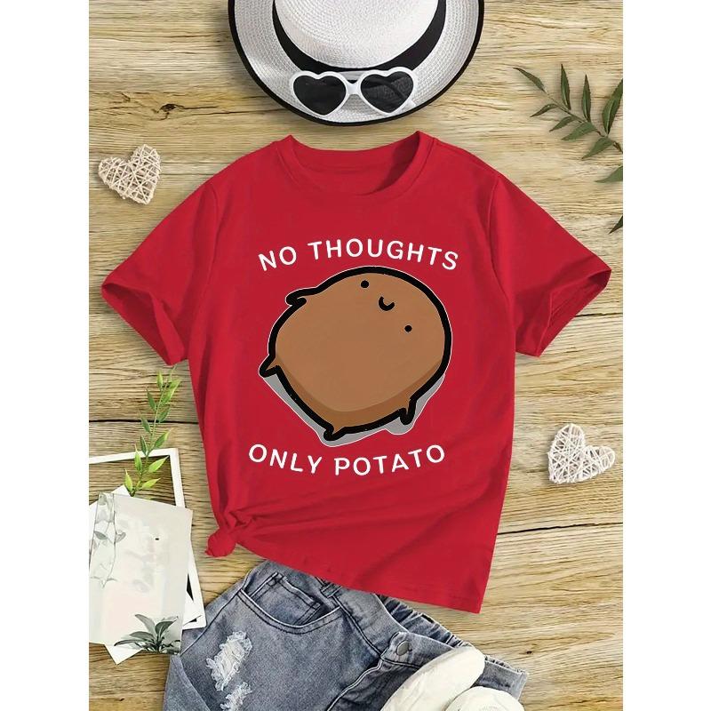 European sizes Summer Girls' Fashion Casual Kids T-Shirt