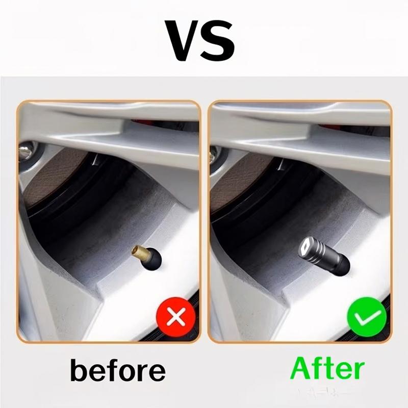 2026 Horké Pro Renault Krytky nábojů Kolieska auta Ventilky pneumatik Krytky stonků pneumatik Vzduch Prach Vodotěsné Pro Renault Megane 2 3 4 Twingo Clio