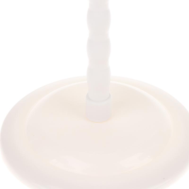 1 stk. Paryk Blonder Stand Bærbar Paryk Holder Stande Skridsikre Paryk Hovedholdere Robust Plastik Paryk Hoved Stand