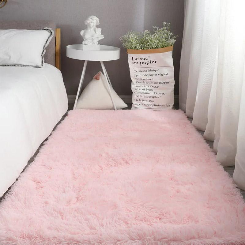 Carpet Bedroom Bedside Carpet Plush Living Room Full Floor Mat Girl Ins Room Dirty Carpet Sofa Rug Warm Large Area Cushion