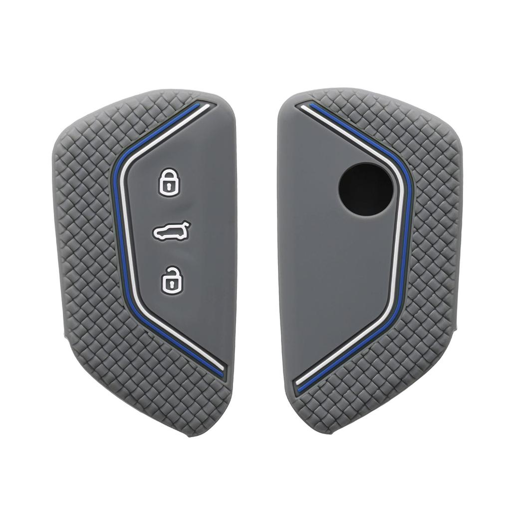 kwmobile Key Cover VW Golf 8 3-Button Car Key Compatible