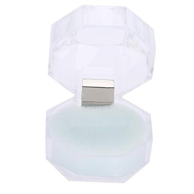 Portable Acrylic Home Jewelry Organizer Rings Earring Gift Storage Box