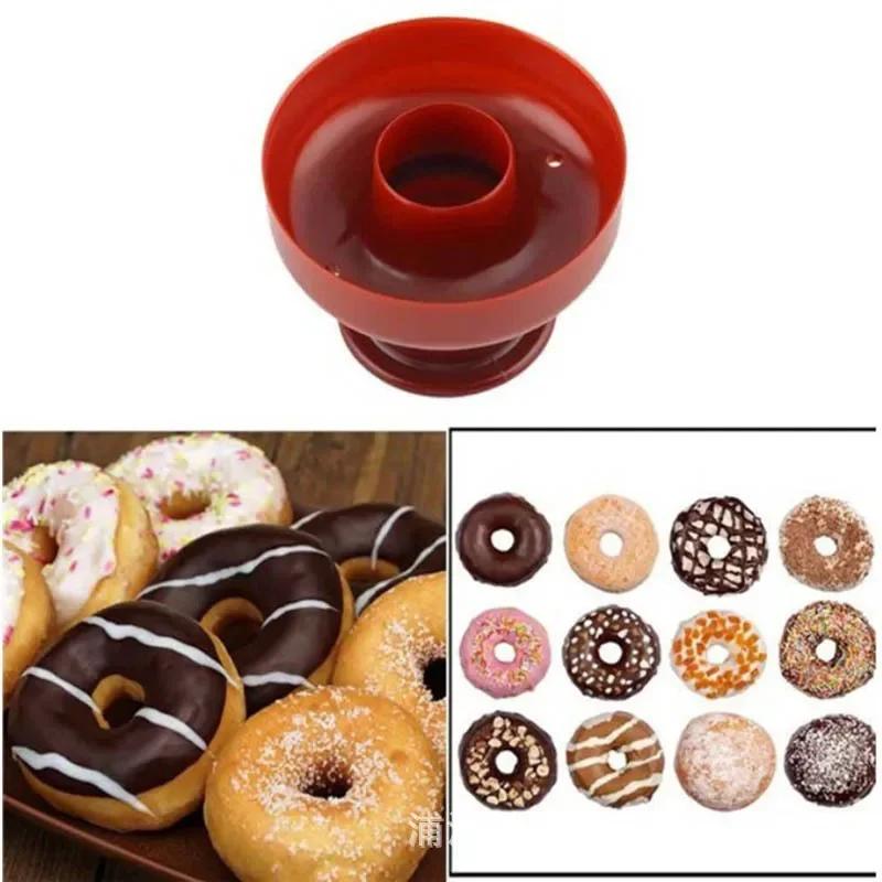 Plastic Desserts Bread Cutter Maker Baking Supplies Kitchen Tools DIY Donut Mold Cake Decorating Tools