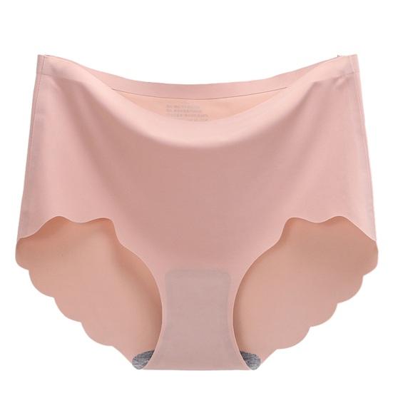 Nahtlose Unterwäsche für Damen Hoher Bund Unsichtbar Dehnbar Slips Atmungsaktiv Vollabdeckung Damenhöschen