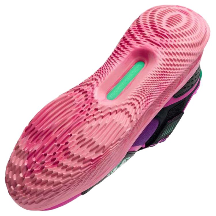 Under Armour Futr X 4 Comfortable Soft Non-Slip Durable Low-Top Basketball Shoes Unisex Sneakers Purple 3028831-514