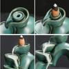 Fashion High Quality Ceramic Reverse Flow Aromatherapy Stove Versatile and Creative Home Decoration Ornaments and Handicrafts