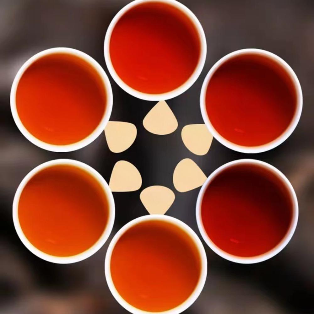 500g Yunnan Menghai Broken Silver Ripe Pu'er Tea Brown Rice Fragrance Tea Fossil