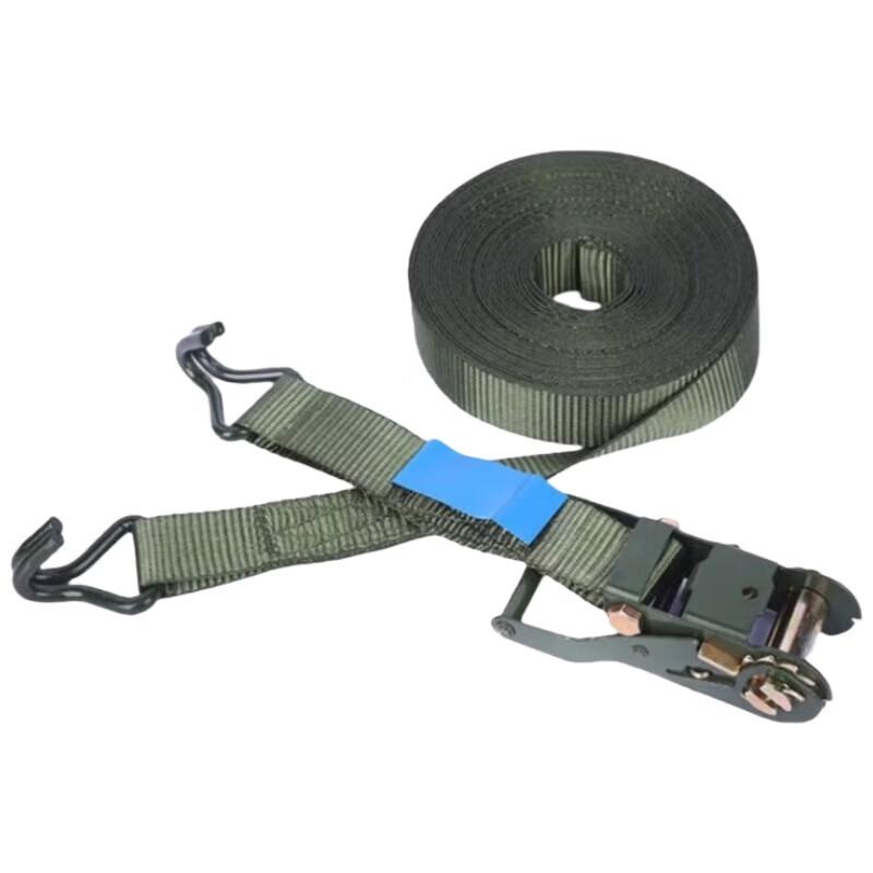 Li Jiu Hong Military Green Ratchet Tie-Down Strap