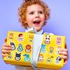 50 Early Childhood Animal Digital Enlightenment Stickers for Babies and Kindergarten Students Enlightenment Cognition Digital Stickers