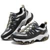 Skechers Outdoor Comfortable Versatile Low-Top Hiking Shoes Men Sneaker Light-Gray 237460-LGBK