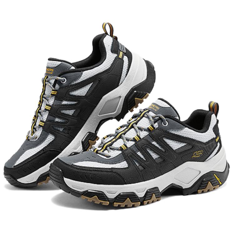 Skechers Outdoor Comfortable Versatile Low-Top Hiking Shoes Men Sneaker Light-Gray 237460-LGBK