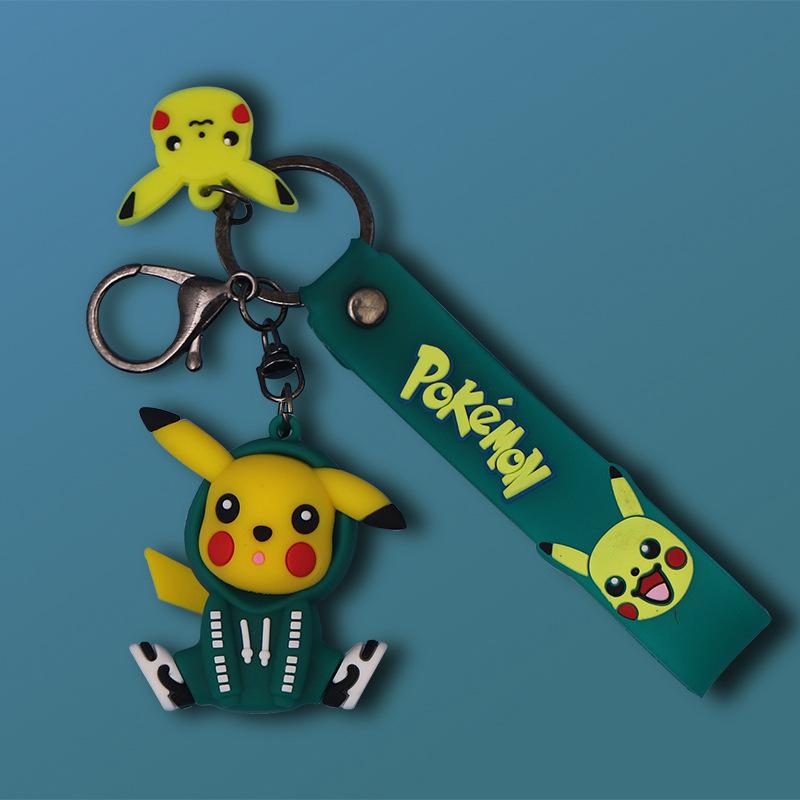 Pikachu Avocado Plüsch Schlüsselanhänger Anhänger für Kinder Taschen und Autoschlüssel