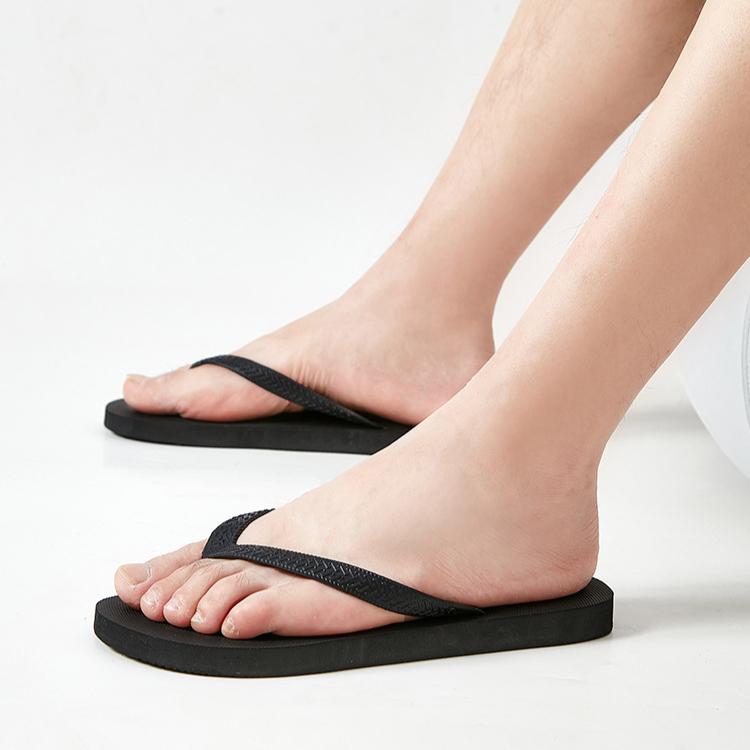 Wear Resistant Thick Soled Beach Sandals with Flip Flops for Men Trendy and Non Slip Slippers