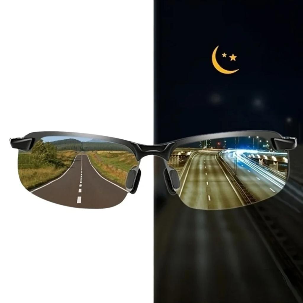 Herren Sonnenbrille Nachtsichtbrille Herren Autofahren Nachtfahrer Spiegel Nachtglas Damen Sonnenbrille nicht polarisiert Mode Acce