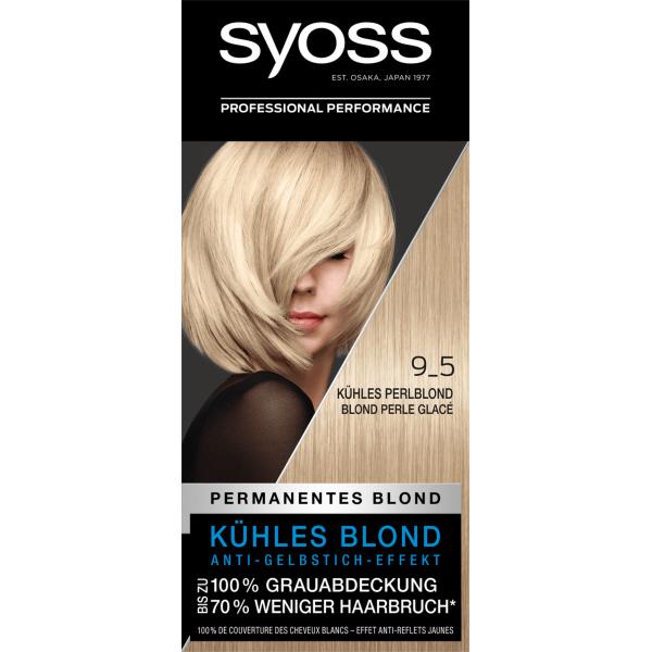 

Saios Hair Color Performance Холодный перламутровый блонд 9-5