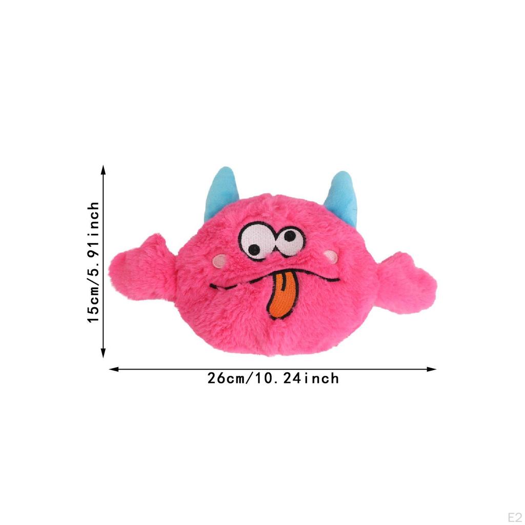 Hunde interaktives Spielzeug Elektrisch Quietschend Bissfest für Indoor-Spiel Unterhaltung